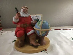 COCA COLA THE CLASSIC SANTA CLAUS 1st ANNUAL XMAS 1983 FIGURINE ROYAL ORLEANS - Picture 1 of 4