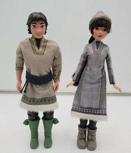 Set Bambole Frozen 2 Forest Expedition Ryder e Honeymaren Coppia Disney Hasbro - Foto 1 di 2