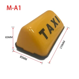 12V Taxi Cab Sign Roof Top Topper Car Lamp LED Light Waterproof TAXI Roof Lamp B - Picture 1 of 16