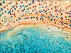 Kodak Aerial View of Sandy Beach with Colorful Umbrellas 350 Piece Jigsaw Puzzle