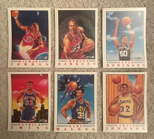 1991-92 Fleer Pro Visions SET Michael Jordan Magic Robinson Barkley Ewing - Picture 1 of 2