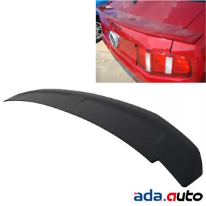 For 2010-2014 Ford Mustang Coupe Shelby GT500 Matte Black ABS Rear Trunk Spoiler - Foto 1 di 9