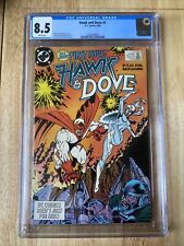 CGC HAWK AND DOVE #1 1989 DC 8.5 1st Issue Of The Series! Kesel/Hanna