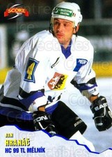 1999-00 Czech Score Blue #90 Jan Hranac