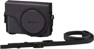 New Sony Original Jacket Cover Case LCJ-WD/B for DSC-WX350/WX300 Black Japan - Picture 1 of 4