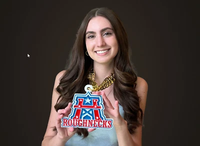 ¡Cadena Swag Houston Roughnecks! Foto 1 de 2