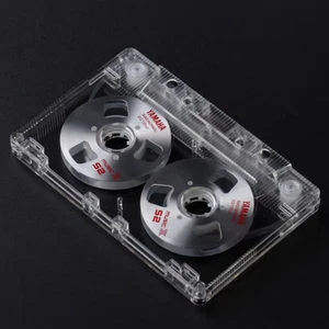 YAMAHA MUSIC XX 52 Kołowrotek na szpulę Srebrna taśma kasetowa Self-made - Zdjęcie 1 z 4