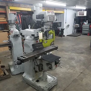 JET JTM-4VS, Vertical Turret Milling Machine. #690182. 460V 3PH, 3HP - USED - Picture 1 of 10