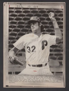 1972 Press Photo, Steve Carlton Philadelphia Phillies, "10 wins in a row" - Picture 1 of 2