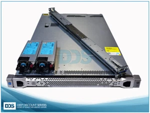 HP DL360 G9 755259-B21 4 LFF (2)SR2JW 20-C 2.20Ghz 192GB P440ar\2G (2x)10G (2)50 - Picture 1 of 4