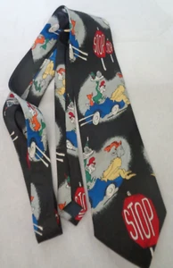 Cravatta uomo - Dr. Seuss - Grinch - blu auto - collo - Foto 1 di 1
