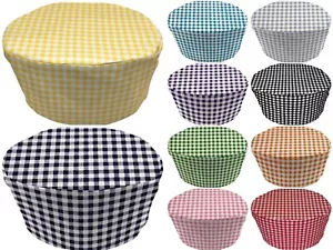 Checked Gingham Slow Cooker Cover (10 Colors Available) - Imagen 1 de 11