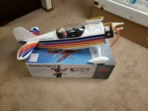 Hangar 9 - Christian Eagle II 90 ARF Plane - 54" WS.  New! Partial Assemb - NJ23 - Picture 1 of 24