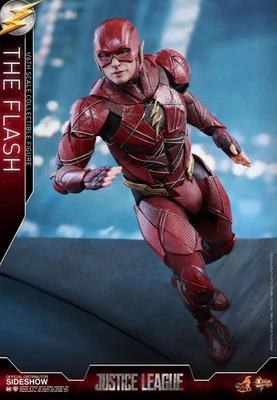 Figura Hot Toys MMS448 THE FLASH 1:6 de la película DC Comics Liga de la Justicia NUEVA Foto 1 de 4
