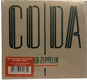 LED ZEPPELIN Coda REMASTERED CD *Sealed* w/ Hype Sticker IMPORT - Picture 1 of 3