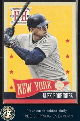 Alex Rodriguez 2013 Panini Hometown Heroes #136 New York Yankees - Image 1 of 2