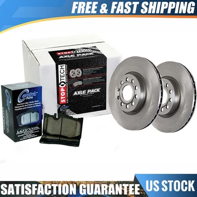 Pastilhas e rotores de freio dianteiro Centric 1X para 1998 1999 2000 2001 Subaru Impreza - Imagem 1 de 3