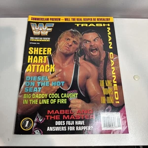WWF Magazine September 1994 Owen Hart With Order Forms - Picture 1 of 15