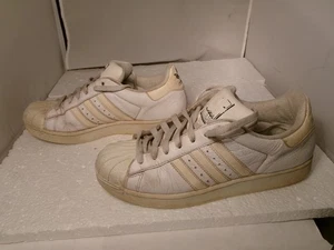 Vintage 2000 Adidas Superstar Originals II Low White Men size 8 Art No. 664818 - Picture 1 of 17