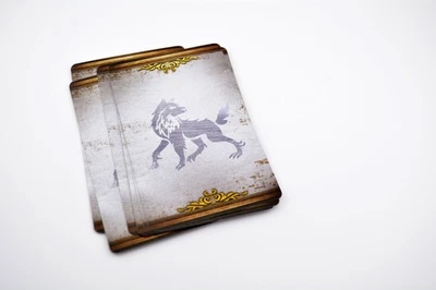 Juego de Tronos segunda edición juego piezas - house cards - Stark Foto 1 de 2