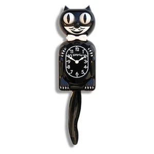 Kit-Cat Klock - Black Kitty Cat Klock - Bild 1 von 1
