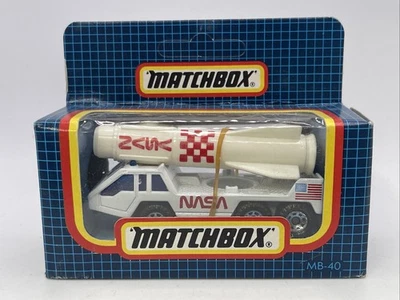 MATCHBOX MB-40 COHETE TRANSPORTER 'NASA' COMO NUEVO EN CAJA TODAVÍA SELLADO. Foto 1 de 4