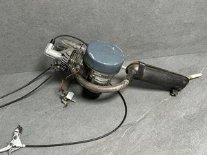 REX Motor von 1952 40ccm Hilfsmotor für Oldtimer Fahrrad Auspuff Zubehör #1125 - Bild 1 von 14