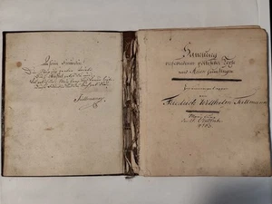 Manuscrit, milieu XVIIIe siècle, environ 150 pages manuscrites, reliure en vrac - Photo 1/17