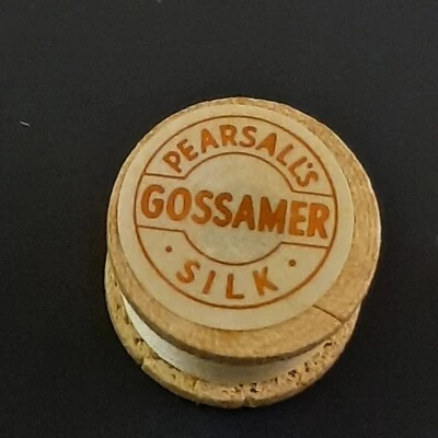 PEARSALL'S Gossamer Straw Silk Thread Fly Tying Material Wood Spools #2 - Image 1 of 4