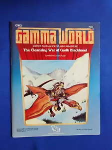 Módulo de aventura The Cleansing War of Garik Blackhand - Gamma World 7504 - Imagen 1 de 3