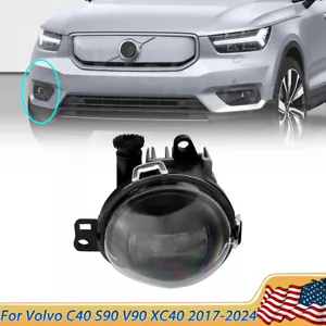 Front Bumper Fog Light Lamp For Volvo C40 S90 V90 XC XC40 2020-2024 2021 Right - Picture 1 of 12