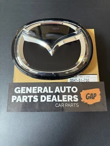 Genuine MAZDA OEM 18-21 MAZDA6 Front Grille Adaptive Radar Emblem GSH7-51-730 - Picture 1 of 18