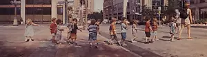 String the Children lungo firmato edizione limitata stampa di Steve Hanks - bambini - Foto 1 di 1