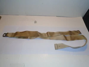 1968 1969 OEM MUSTANG MACH 1 SHELBY COUGAR TORINO CYCLONE TAN FRONT SEAT BELT - Picture 1 of 9
