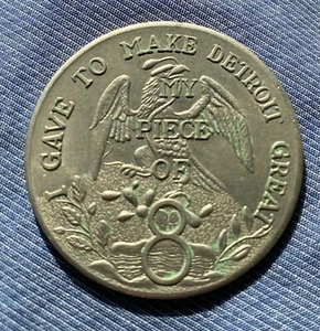 250 aniversario 1951 dado para hacer detroit gran pieza de 8 sin listar llamado HK - Imagen 1 de 5