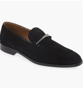 boss lisbon bit loafer shoes men 6.5 - Picture 1 of 5