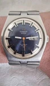 Tissot PR516 GL Men's Vintage Blue dial - Picture 1 of 13