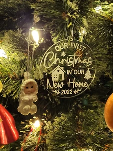 Our First Christmas In Our New Ornament - - Picture 1 of 1