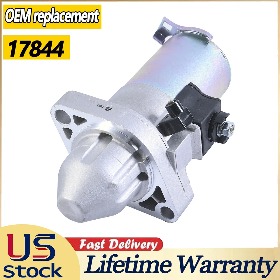 NEW Starter Motor For Honda CR-V CRV 2002 2003 2004 2005 2006 2.4L L4 17844 Foto 1 de 4
