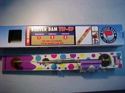 NEW IN BOX BEAVER DAM WONDERBREAD TIP UP COLLECTABLE WALLEYE PIKE