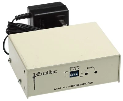 Excalibur APA-1 All Purpose Audio Utility Amplifier Stereo Dual Two Channel APA1 - Image 1 of 4