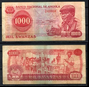Angola 1979 • 1000 kwanzas • P# 117 • F (N-1542) - Picture 1 of 1