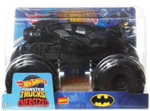 2024 Hot Wheels Monster Trucks Oversized DC Batman BATMOBILE 1:24 - Picture 1 of 1