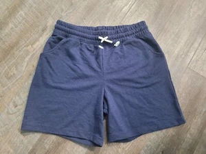 Cat And Jack Girl Shorts XXL 18 Flexible Drawstring Pockets Navy Blue Color New - Picture 1 of 6