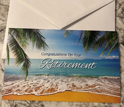 Congratulations On Your Retirement Happiness 5”x7.75" Stockwell Greeting Card - Image 1 of 4