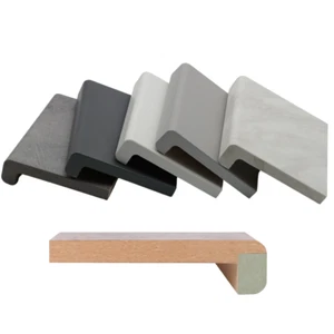 Banco finestra interno davanzale interno legno bianco marmo grigio antracite - Foto 1 di 10