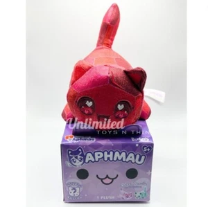 Aphmau MeeMeows Litter 4 gatto rubino mistero celeste 6 pollici peluche nuovo - Foto 1 di 6