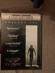 The Crow DVD Miramax Dimension Collector Series 2 Discs New Sealed - Picture 1 of 2
