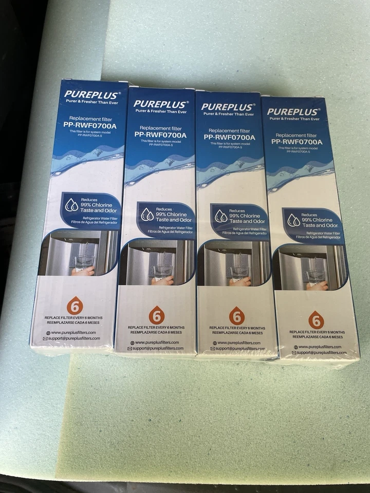 4 Pureplus Replacement PP-RWF0700A Refrigerator Water Filter For Samsung/Kenmore - Image 1 of 1