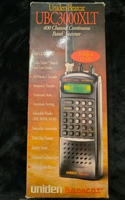 Uniden UBC3000XLT Frequenzscanner Funkscanner 400 Kanal Radioscanner mit OVP - Bild 1 von 4
